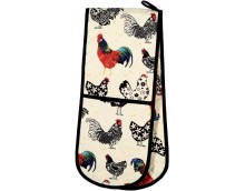 Double Oven Glove  Rooster